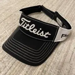 Titleist Pro V1 バイザー 黒