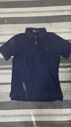 PolobyRalphLauren ネイビー ポロシャツ カスタムフィット M