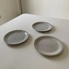 美濃焼　平皿3枚