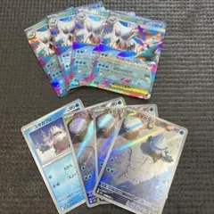 ポケモンカードゲーム　メガユキノオーex RR3枚　ユキカブリ　ar 3枚