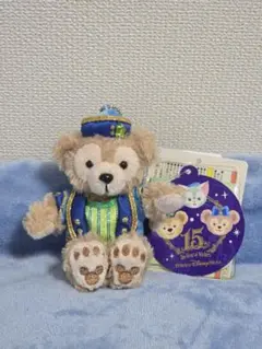 東京ディズニーシー15周年 ダッフィーぬいぐるみストラップ②