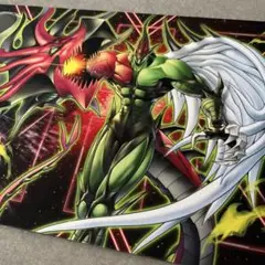 E・HERO フレイム・ウィングマン プレイマット 46-MY0915-02 E・HERO フレイム・ウィングマン プレイマット 46-MY0915-02
