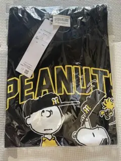 新品未開封❣️阪神タイガース×スヌーピー Tシャツ ブラック L