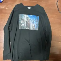 ブラック プリント トレーナー XXXL EXAMPLE
