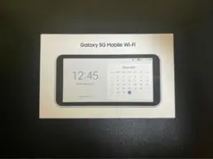 Galaxy 5G Mobile Wi-Fi SCR01 ポケットWi-Fi