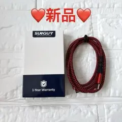 ❤️新品❤️Type C Micro USB ケーブル 1M レッド