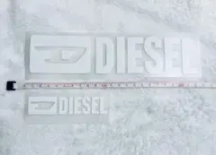 【訳あり・アイロン】DIESEL ロゴ　アイロン　セット