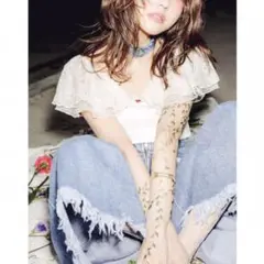 【未使用級】クレイミー Flower Collar V Tops レース