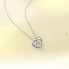 カナル4℃ シルバーネックレス ギフトボックス ショッパー付き