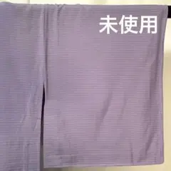 ※C353正絹　夏用　絽　一つ紋　色無地　未使用しつけ付　着物