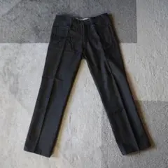 Corneliani コルネリアーニ　ダークグレー スラックス ポケット付き