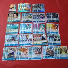 ワンピースカード　受け継がれる意志 SR以下　青　 4コン