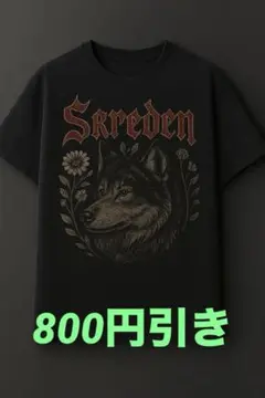 Sareden ブラックTシャツ
