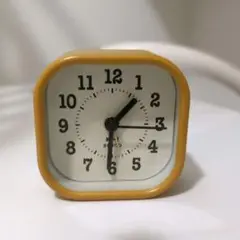 BRUNO スクエア リトルクロック 【イエロー】