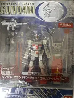 【新品未開封】　モビルスーツ・イン・アクション　ロールアウトカラー　ガンダム