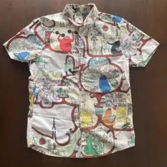 グラニフ　バーバパパ　アロハシャツ　Sサイズ
