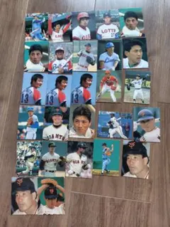カルビー プロ野球チップス カード 1987 27枚 オマケ