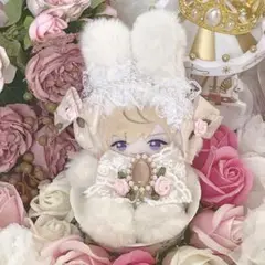 10cm にじぱぺ きぐるみ うさぎ