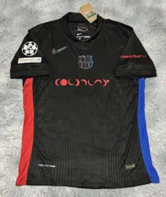 FC バルセロナサッカーユニフォームアウェイCOLDPLAYコラボブラック