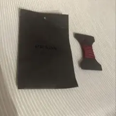PRADA 糸 プラダスポーツ ウールマフラー羊毛100％ボルドー 付属品 封筒