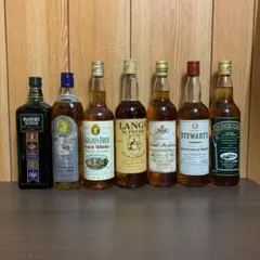 古酒 スコッチ7本