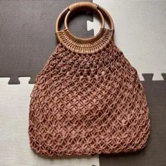 新品未使用　あみバッグ