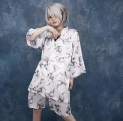 甚平夏用 上下セット【STITCH NIERちゃん】/NieR