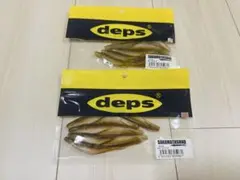 サカマタシャッド4インチ　ワカサギ　デプス　5 6 リアル
