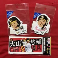 阪神タイガース ステッカーセット　大山選手