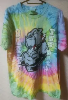 タイダイ柄 Tシャツ BADD TO THE BONE