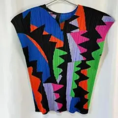 【極美品】21ss PLEATS PLEASE zigzag プリーツトップス