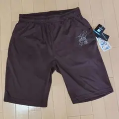 【本日の正午迄の出品予定】サ道　ハーフパンツ　吸収速乾　ブラウン