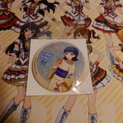 アイドルマスター　ミリオンライブ　七尾百合子　缶バッジ