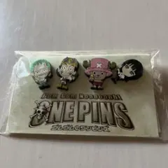 ONE PIECE ピンバッジ 4個セット