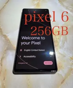 Google Pixel6 Stormy Black 256GB