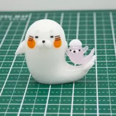 【1468】アザラシのガラス細工