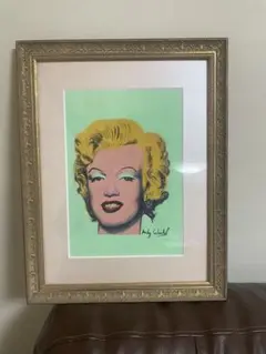 アンディーウォーホールの絵画　(額付) 額縁付き] アンディ・ウォーホル「Twenty-Five Colored Marilyns
