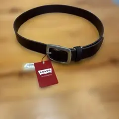 新品Levi's ダークブラウン ベルト フリーサイズ