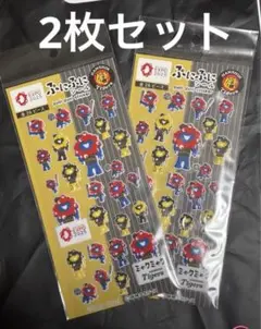 SHOP売り切れ商品!ミャクミャク 阪神タイガース ぷにぷにシール2枚セット