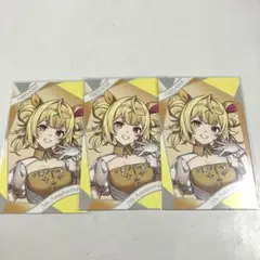 星川サラ　チェキ風カード　7周年　7th anniversary にじさんじ