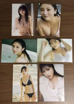 与田祐希 写真集 ポストカード 全6種セット