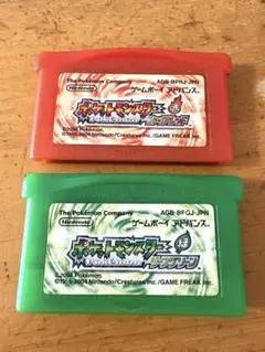 ポケットモンスター ファイアレッド リーフグリーン GBAソフト
