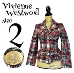 【新品】【M】Vivienne Westwood 総柄ジャケット レディース