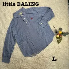 美品❗️little DARLNG/メンズ長袖シャツ/サイズL