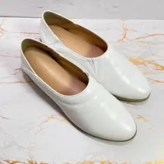 未使用 Live in comfort スリッポン 24.5cm ホワイト
