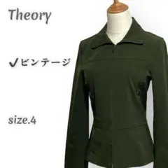 【ビンテージ◎】 セオリー ステンカラージャケット ミリタリー カジュアル 人気