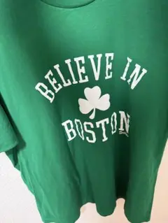 Sully's BELIEVE IN BOSTON Tシャツ グリーン