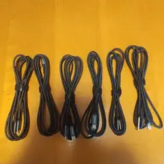 NIMASO USB-Cケーブル 6本セット 2m