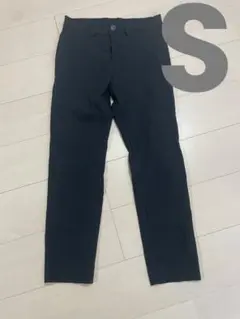GLOBAL WORK スゴラクストレッチスリムパンツ　ブラック　S