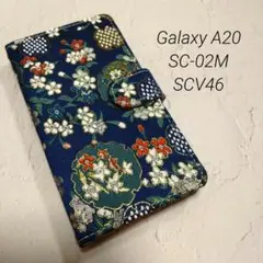 訳あり Galaxy A20 SC-02M SCV46 手帳型スマホケース 39